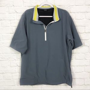 Sligo 1/4 Zip ShortSleeve Athletic Golf Wind Shirt
